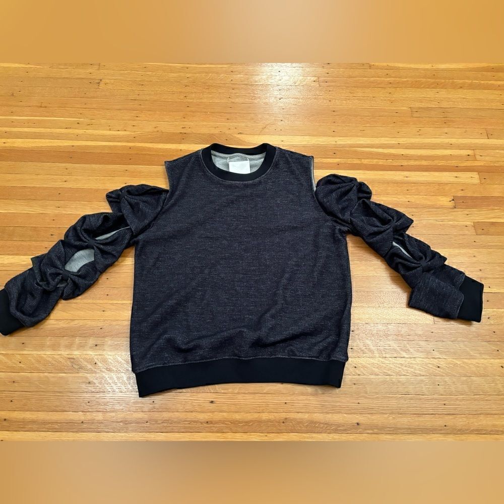 Prose & Poetry Millie Bow Sleeve Crewneck